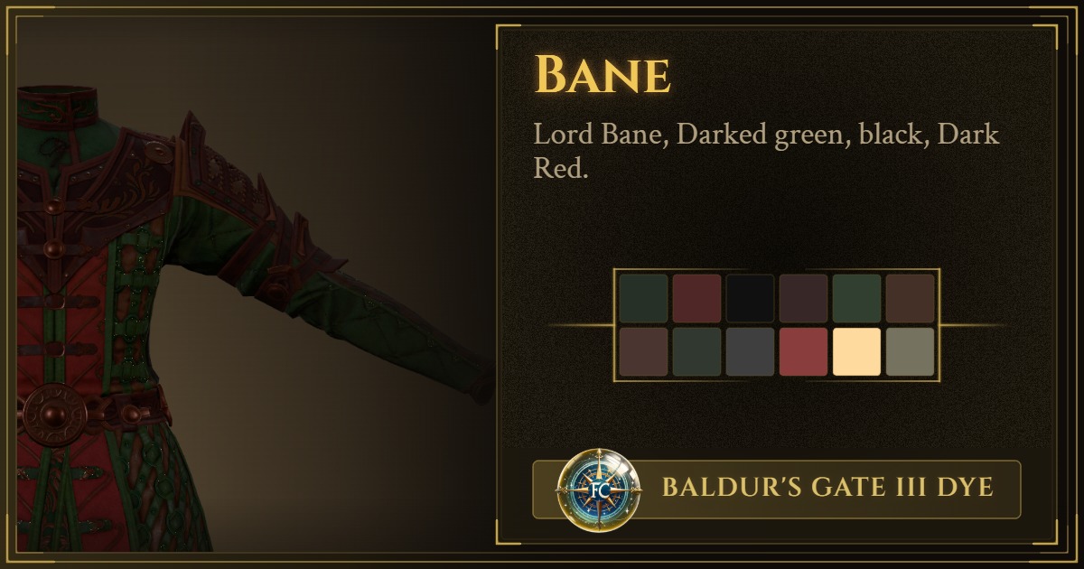Bane Color Bane | FaerunColors Dye | FaerunColors